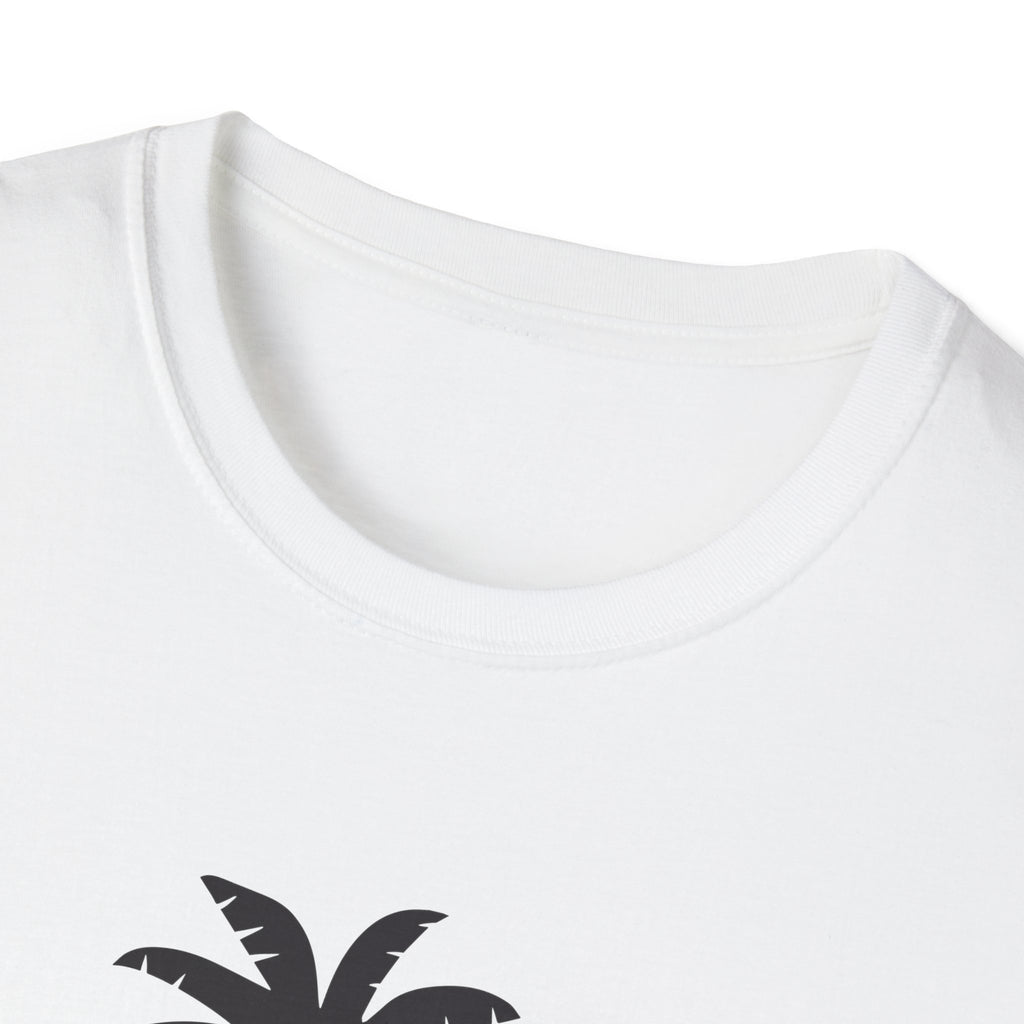 Retro Palm Tree Graphics Unisex Softstyle T-Shirt