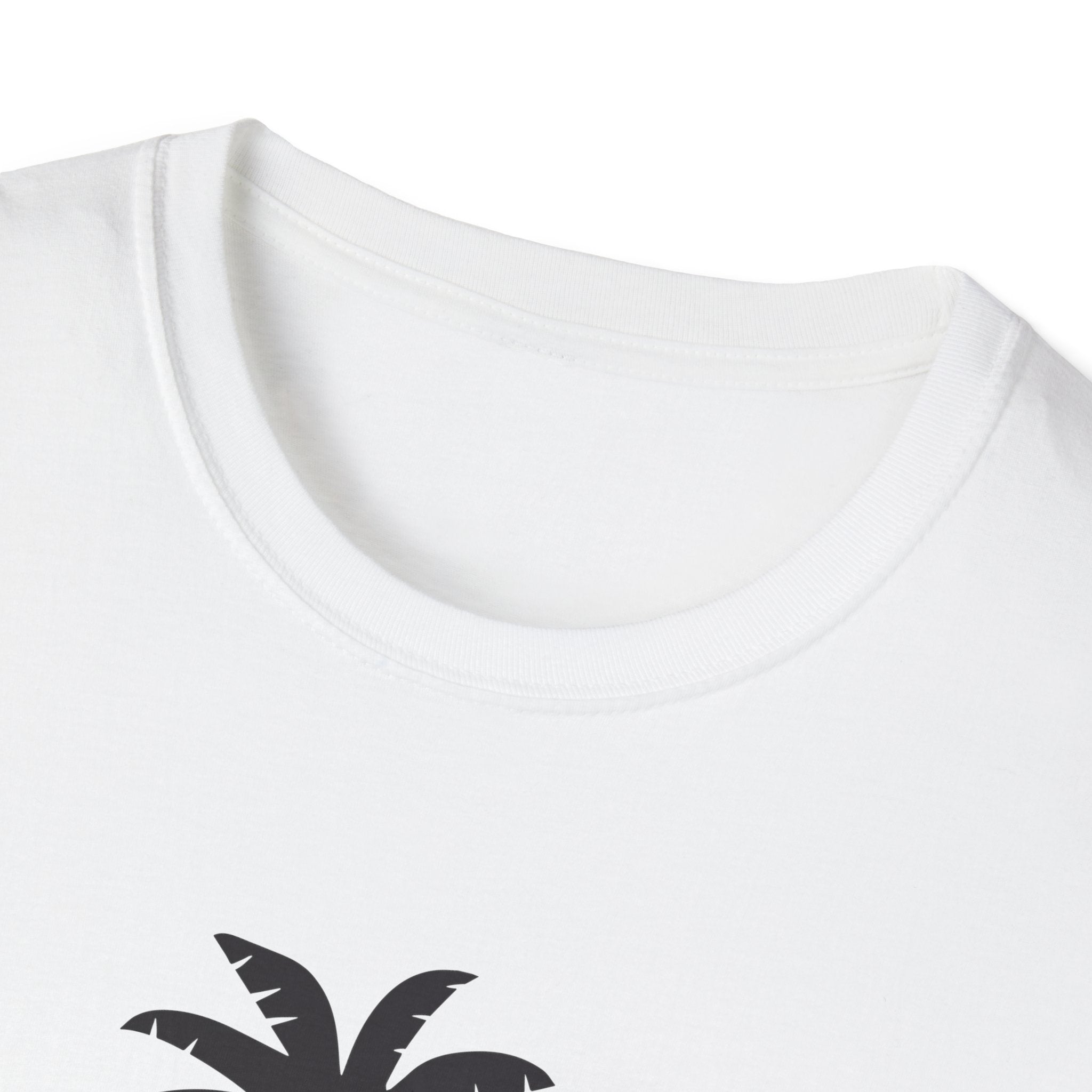 Retro Palm Tree Graphics Unisex Softstyle T-Shirt