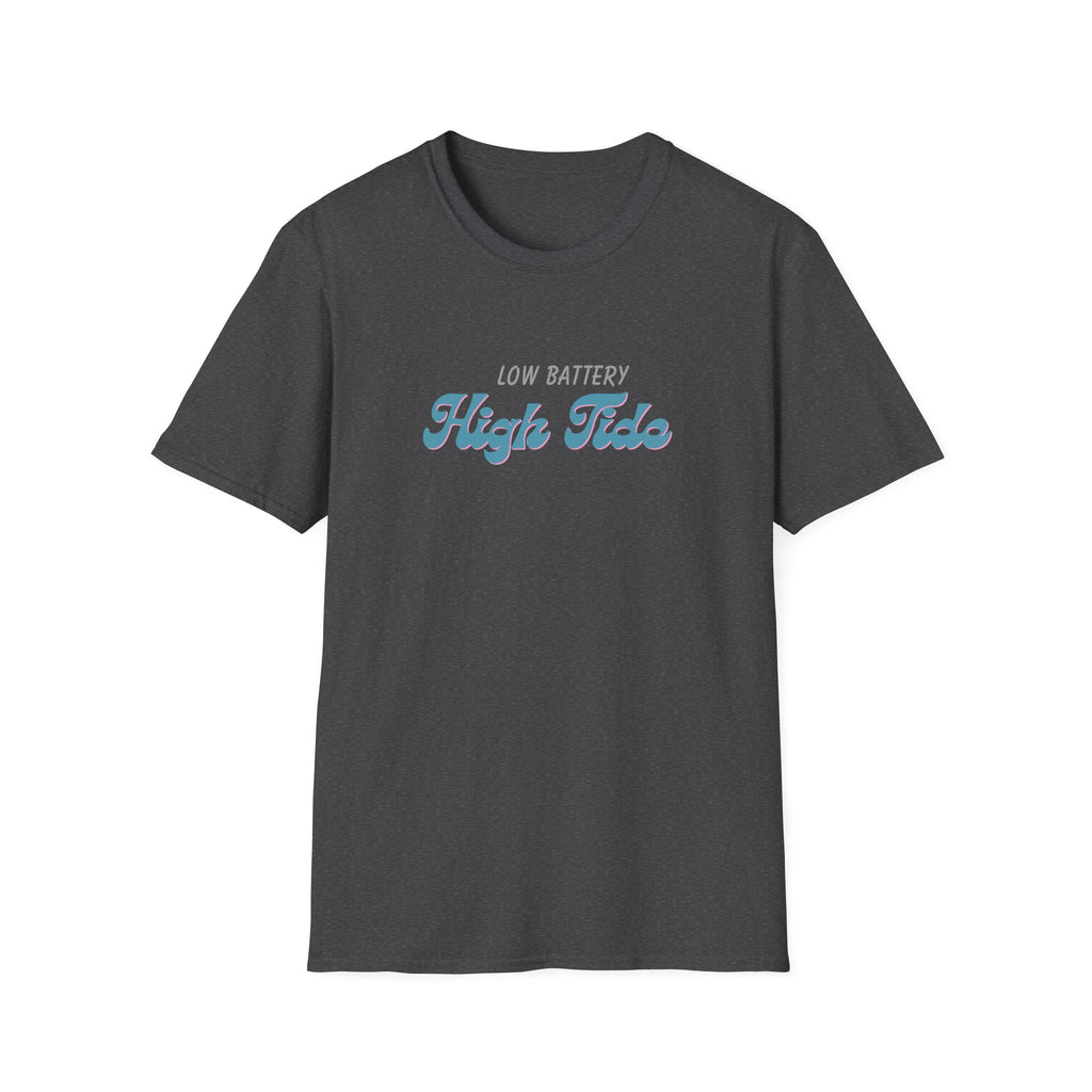 Low Battery High Tide Unisex Softstyle T-Shirt