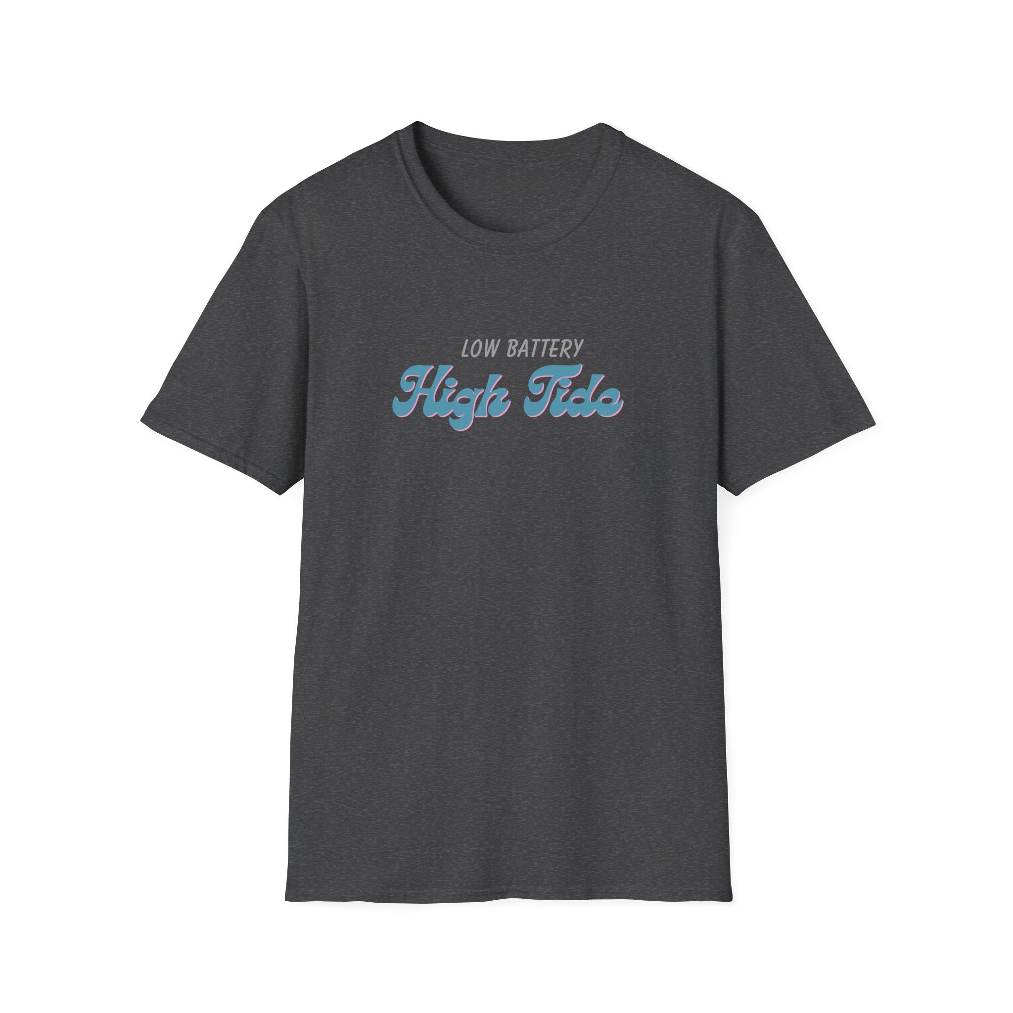 Low Battery High Tide Unisex Softstyle T-Shirt