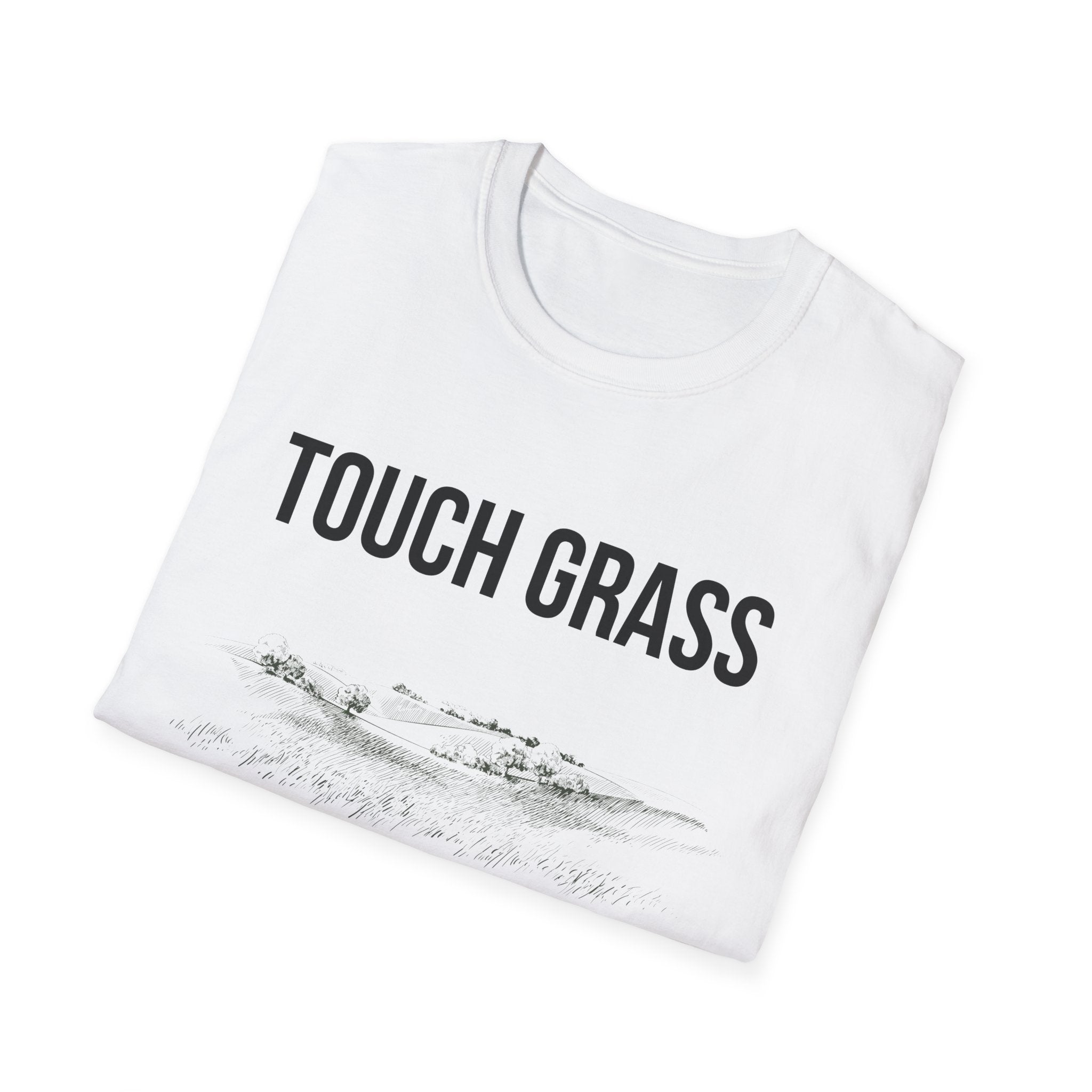 Touch Grass Unisex Softstyle T-Shirt