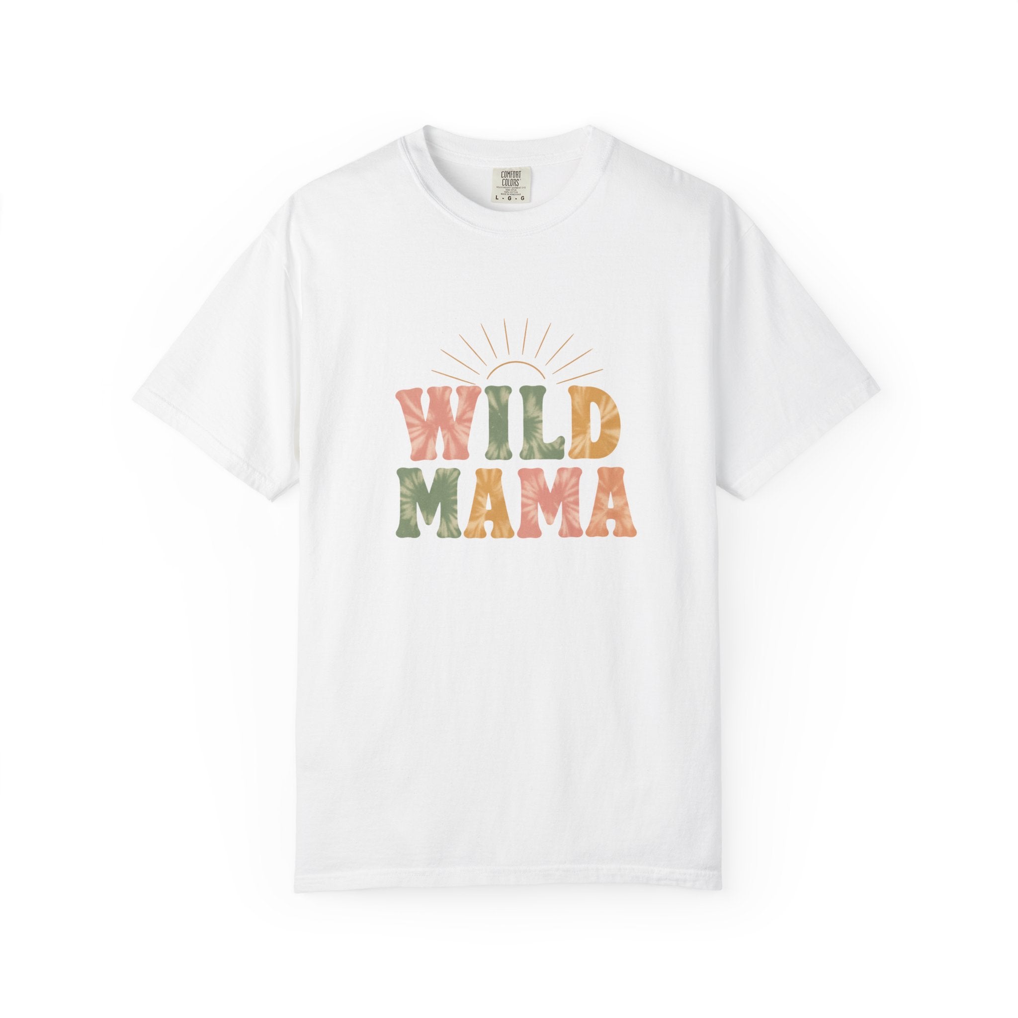 Wild Mama Raising Wild Ones Comfort Color T-shirt