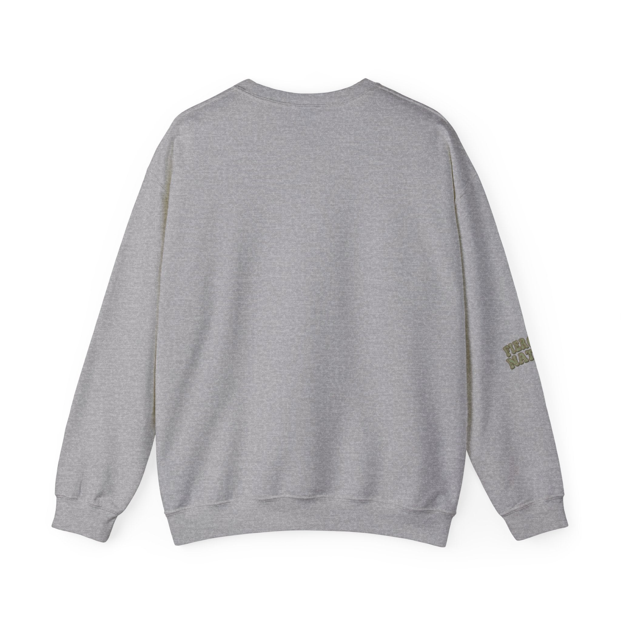 Mama "Fierce By Nature" Snake Skin Unisex Heavy Blend™ Crewneck Sweatshirt