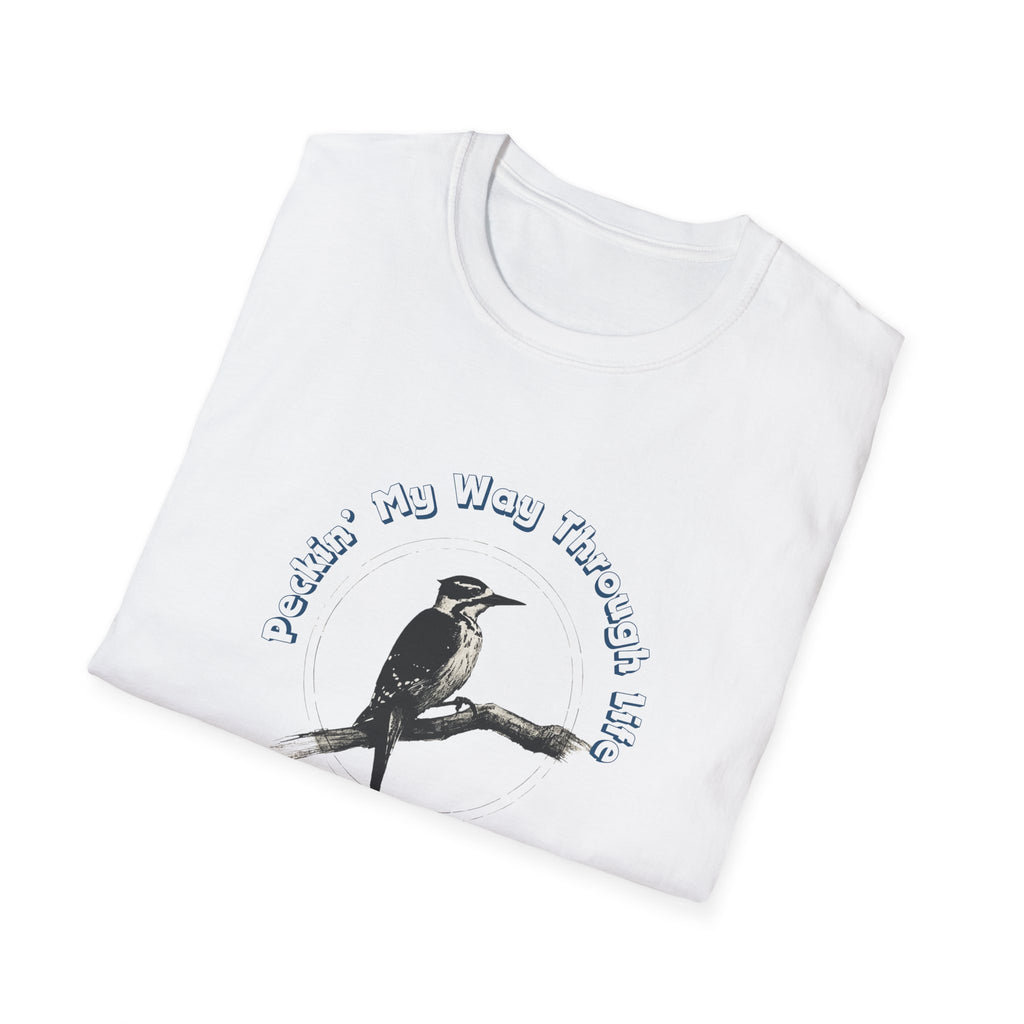 Peckin' My Way Through Life Unisex Softstyle T-Shirt