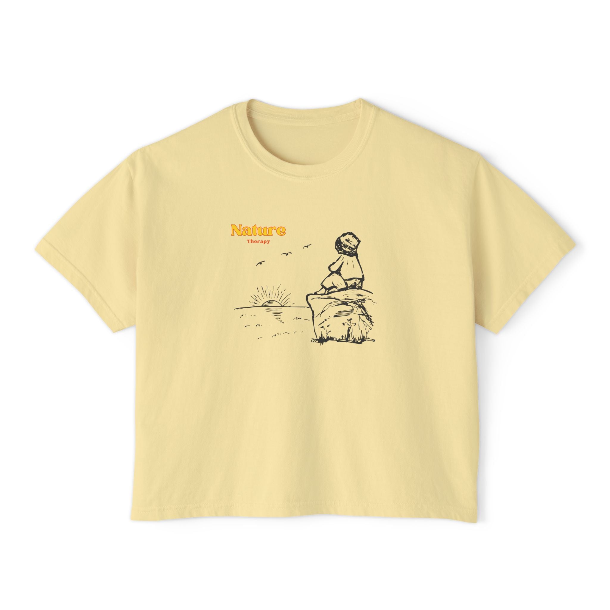 Nature Therapy Women's Boxy Tee