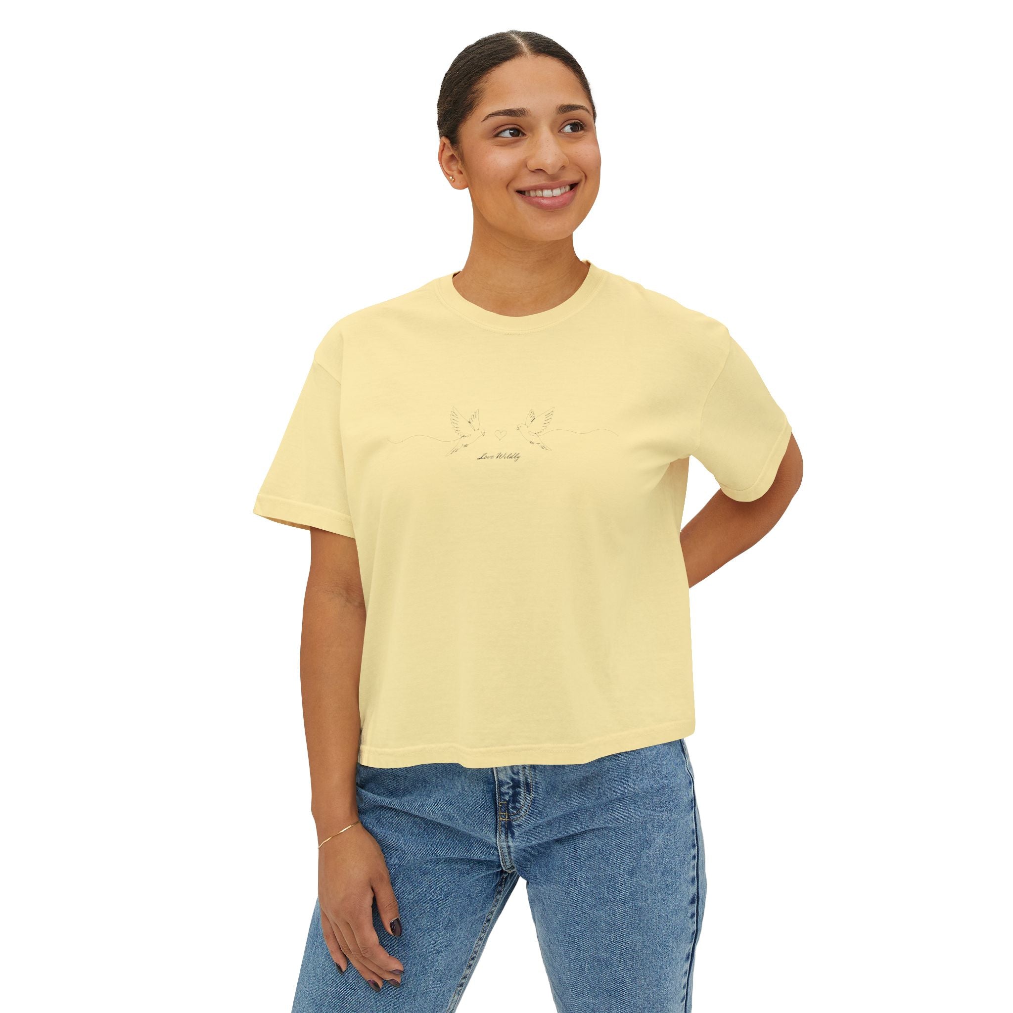 Love Wildly Women's Boxy Tee