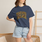 Wildflower Mama Retro Floral Design T-shirt