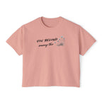 You Belong Among the Wildflowers Women's Boxy Tee