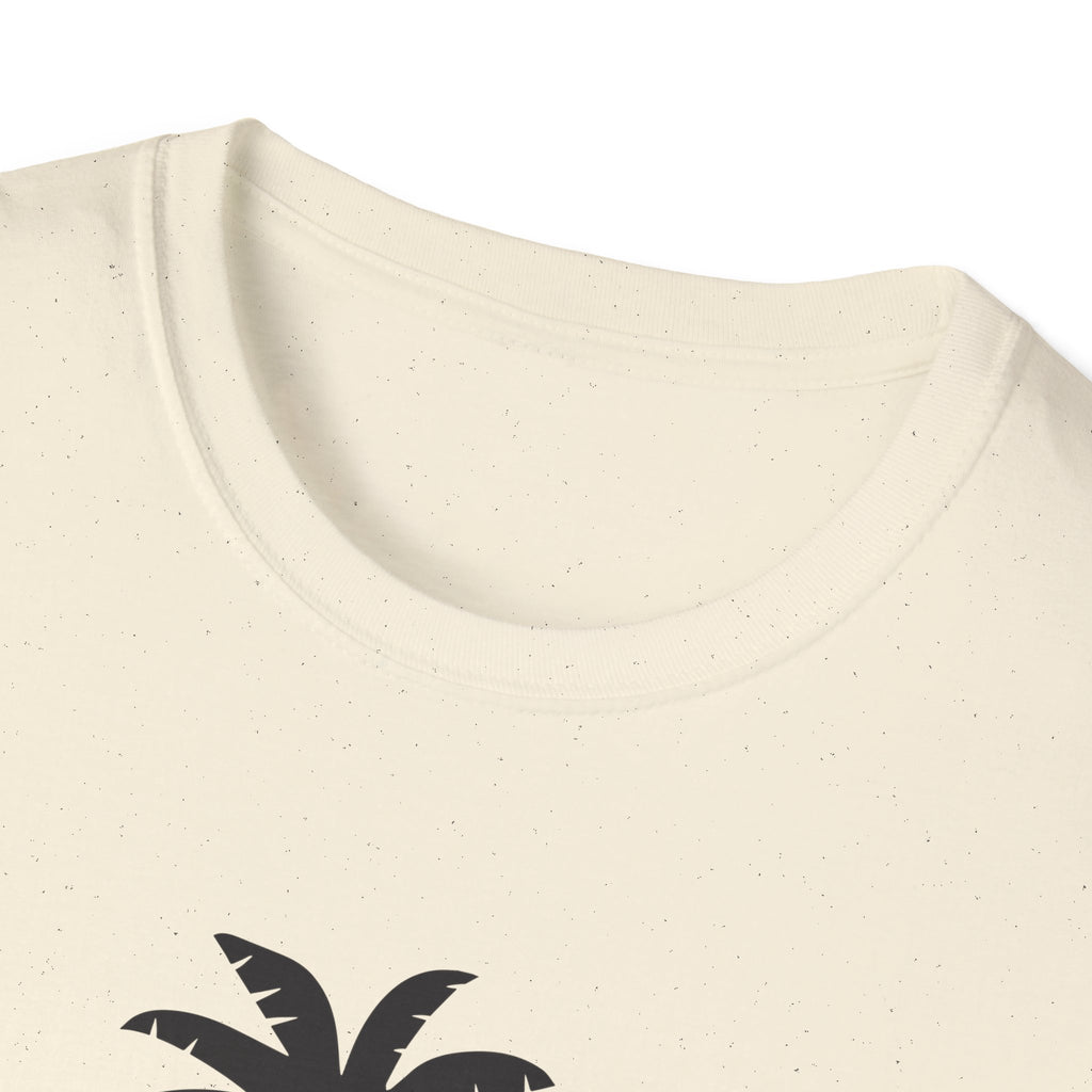 Retro Palm Tree Graphics Unisex Softstyle T-Shirt