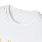 Sun and Waves Graphics Unisex Softstyle T-Shirt