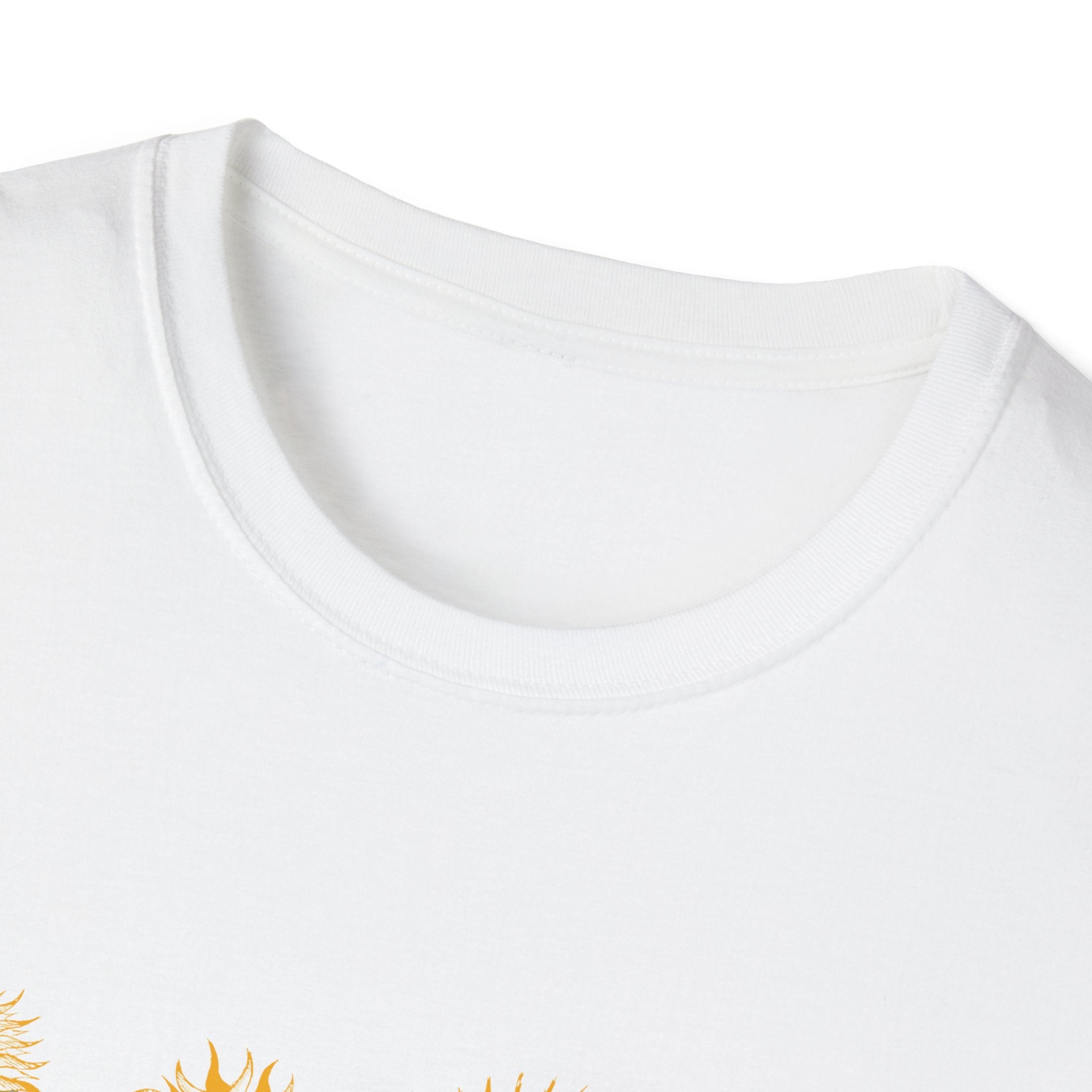 Sun and Waves Graphics Unisex Softstyle T-Shirt