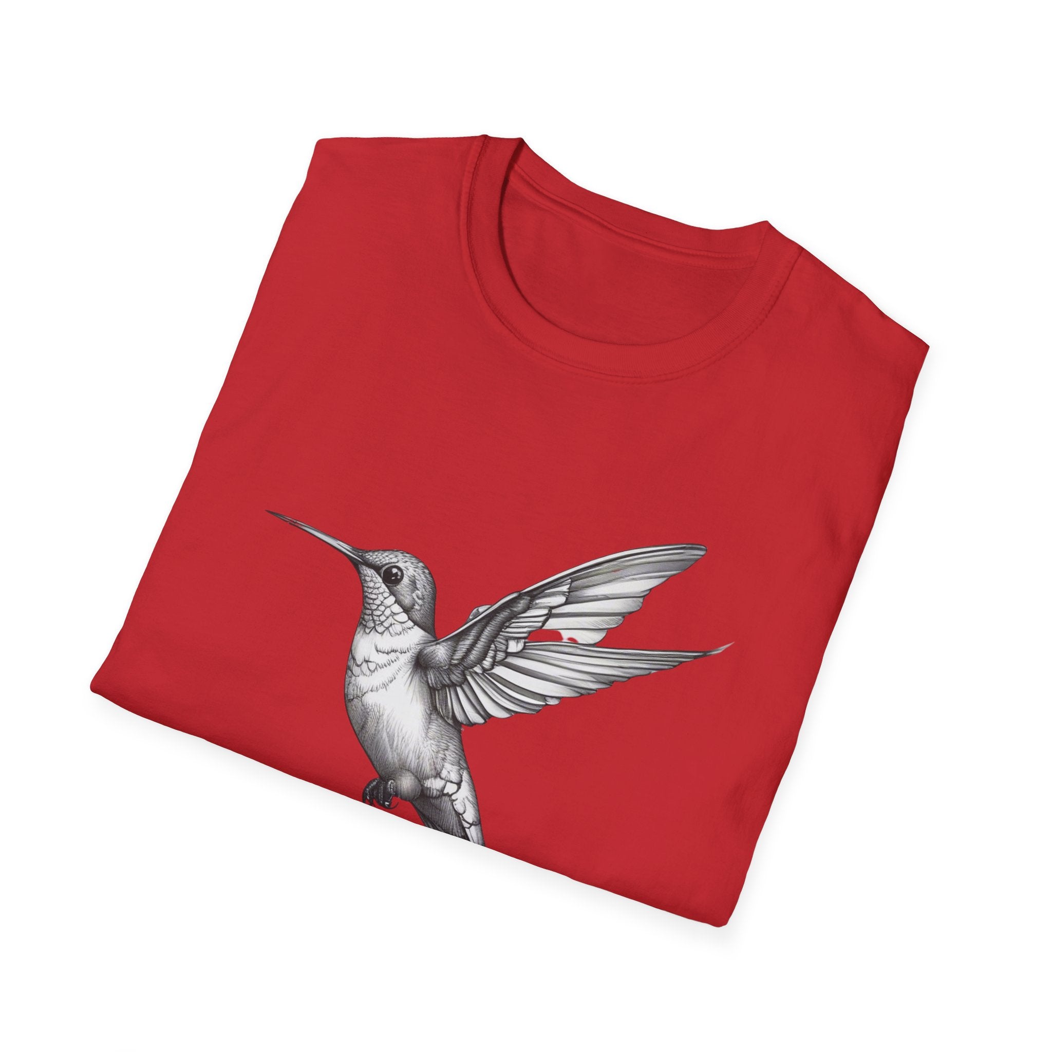 Woodpecker Bird Unisex Softstyle T-Shirt