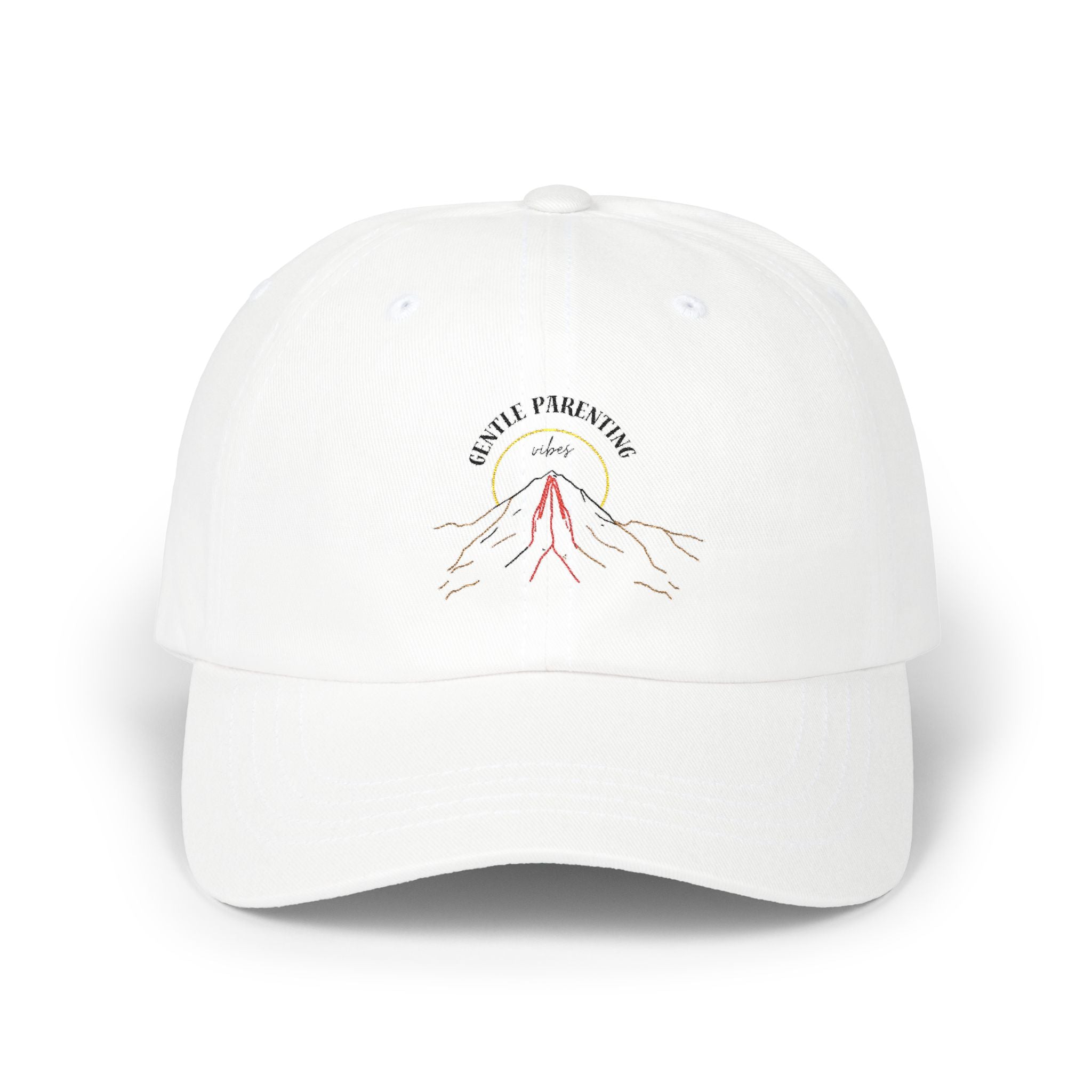 Gentle Parenting Vibes Prayer Hands Cap