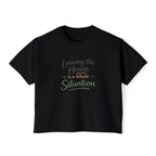 Leaving the House is a Whole Situation Women's Boxy Tee