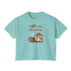 Coffee and Shrooms Women's Boxy Tee