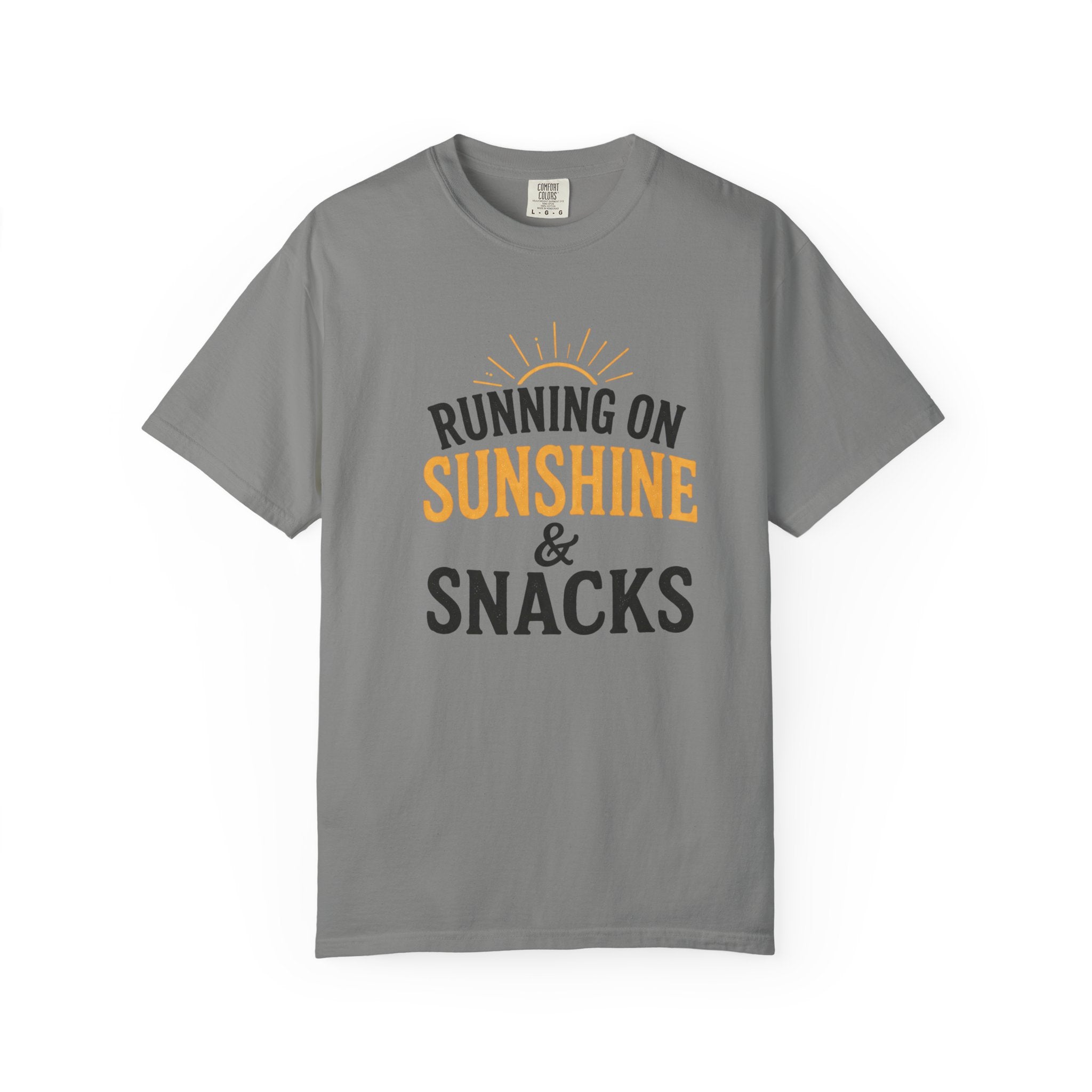Running On Sunshine & Snacks T-shirt