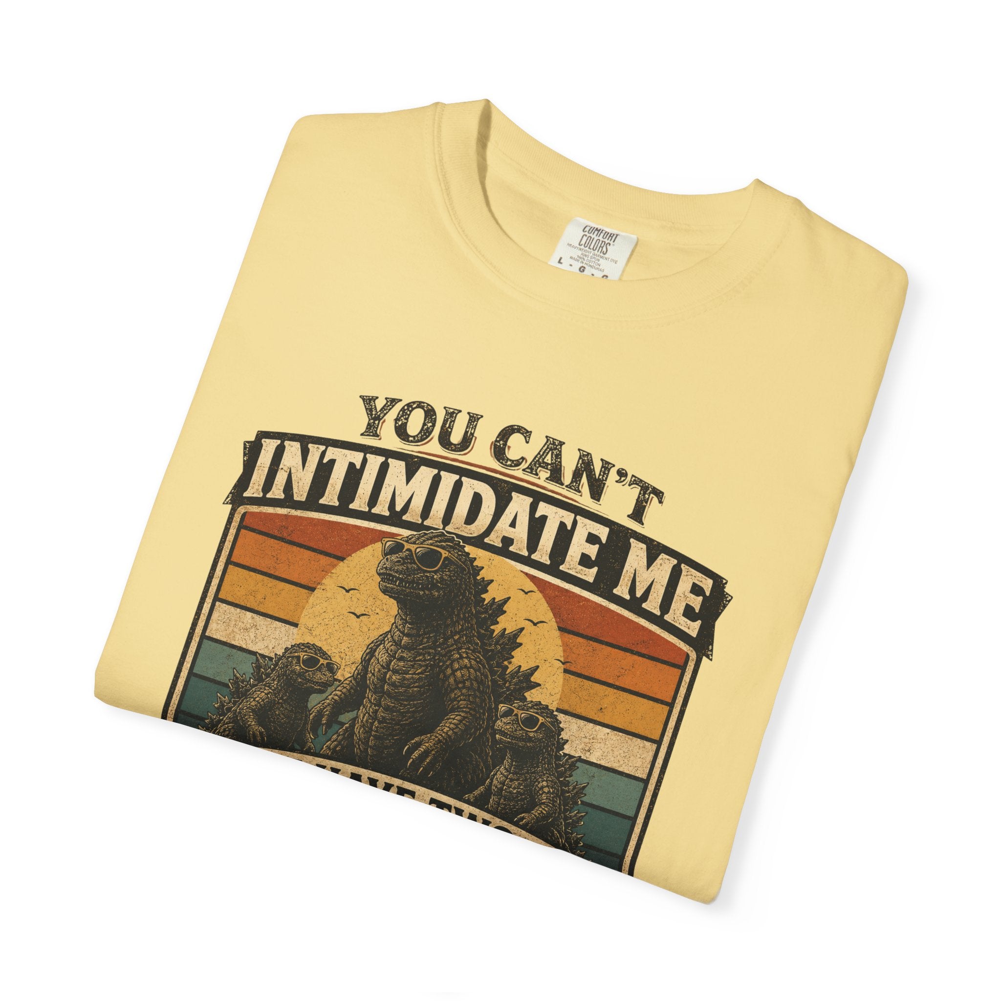 You Can't Intimidate Me I Have Two Daughters T-shirt