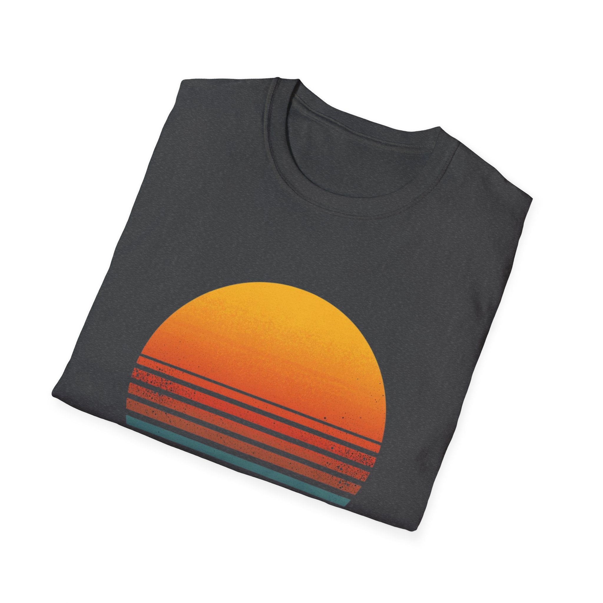 Retro Sun Unisex Softstyle T-Shirt