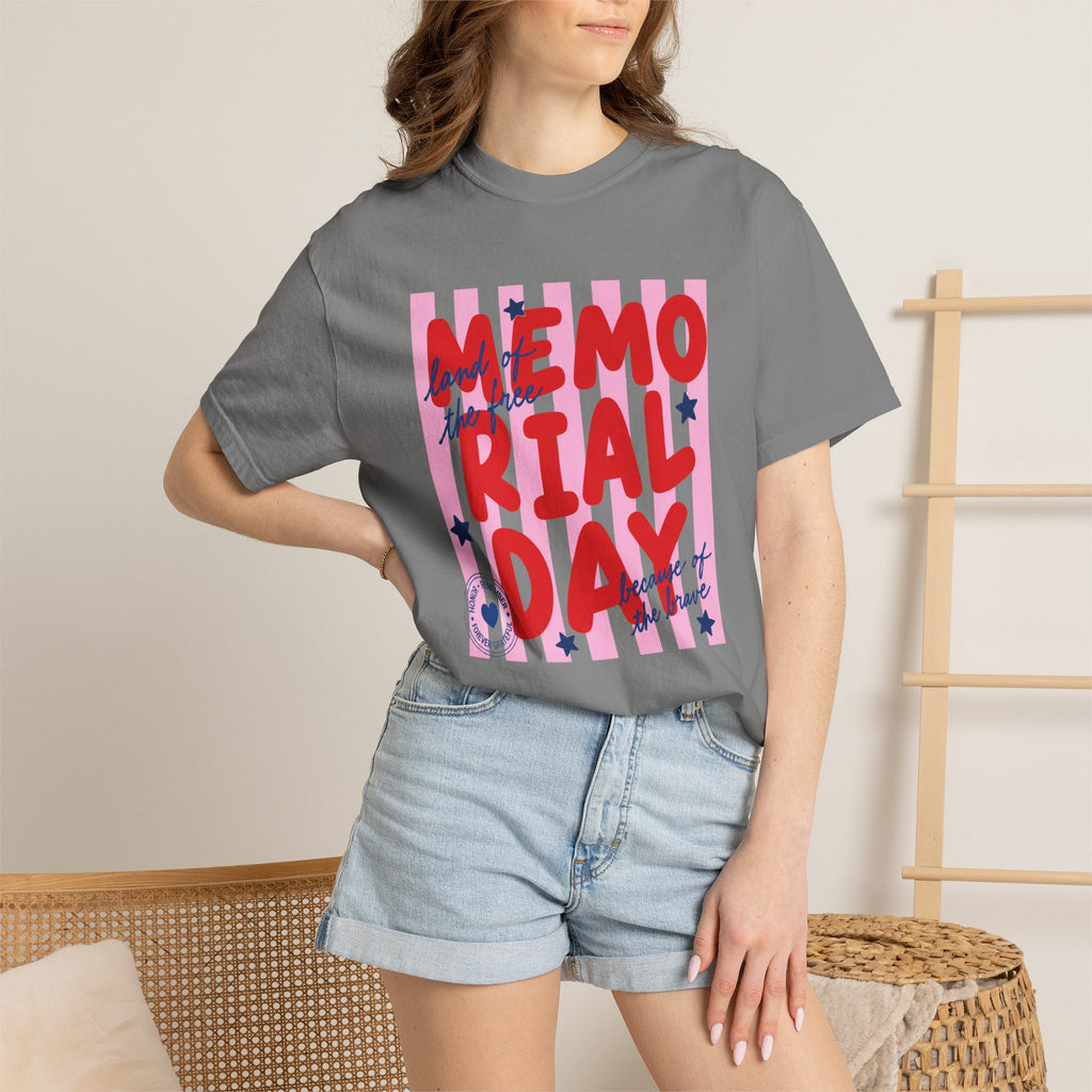 Memorial Day Land Of The Free T-Shirt