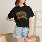 Wildflower Mama Retro Floral Design T-shirt