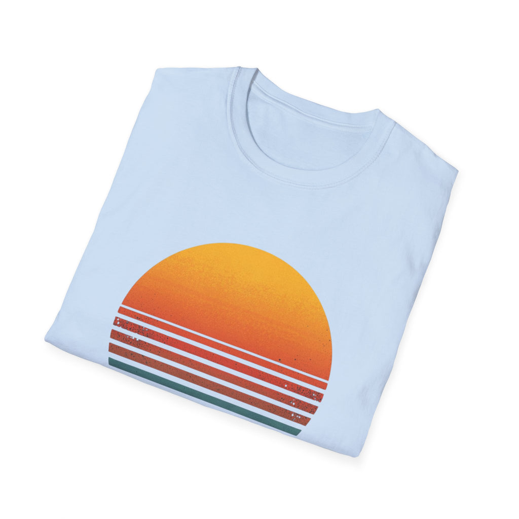 Retro Sun Unisex Softstyle T-Shirt