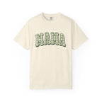 Mama Retro Gingham Graphics Unisex Garment-Dyed T-shirt
