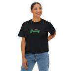 Stay Grassy Women's Boxy Tee
