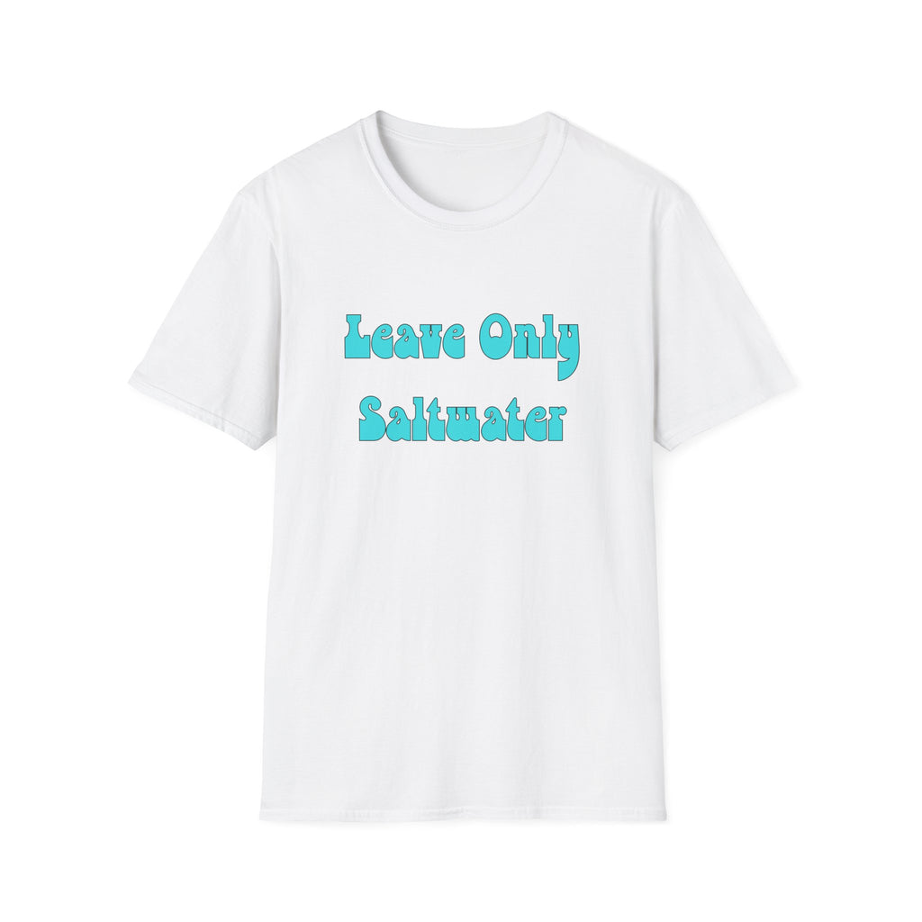 Leave Only Saltwater Unisex Softstyle T-Shirt