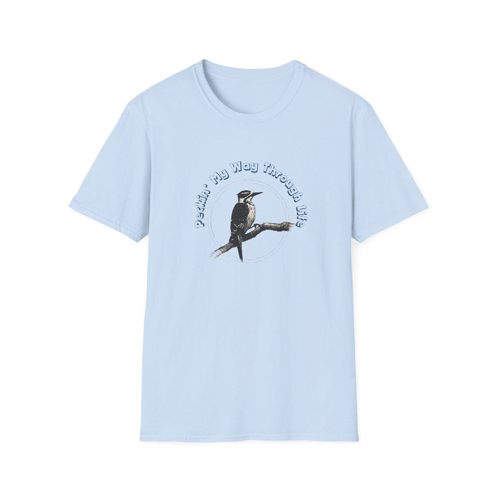 Peckin' My Way Through Life Unisex Softstyle T-Shirt