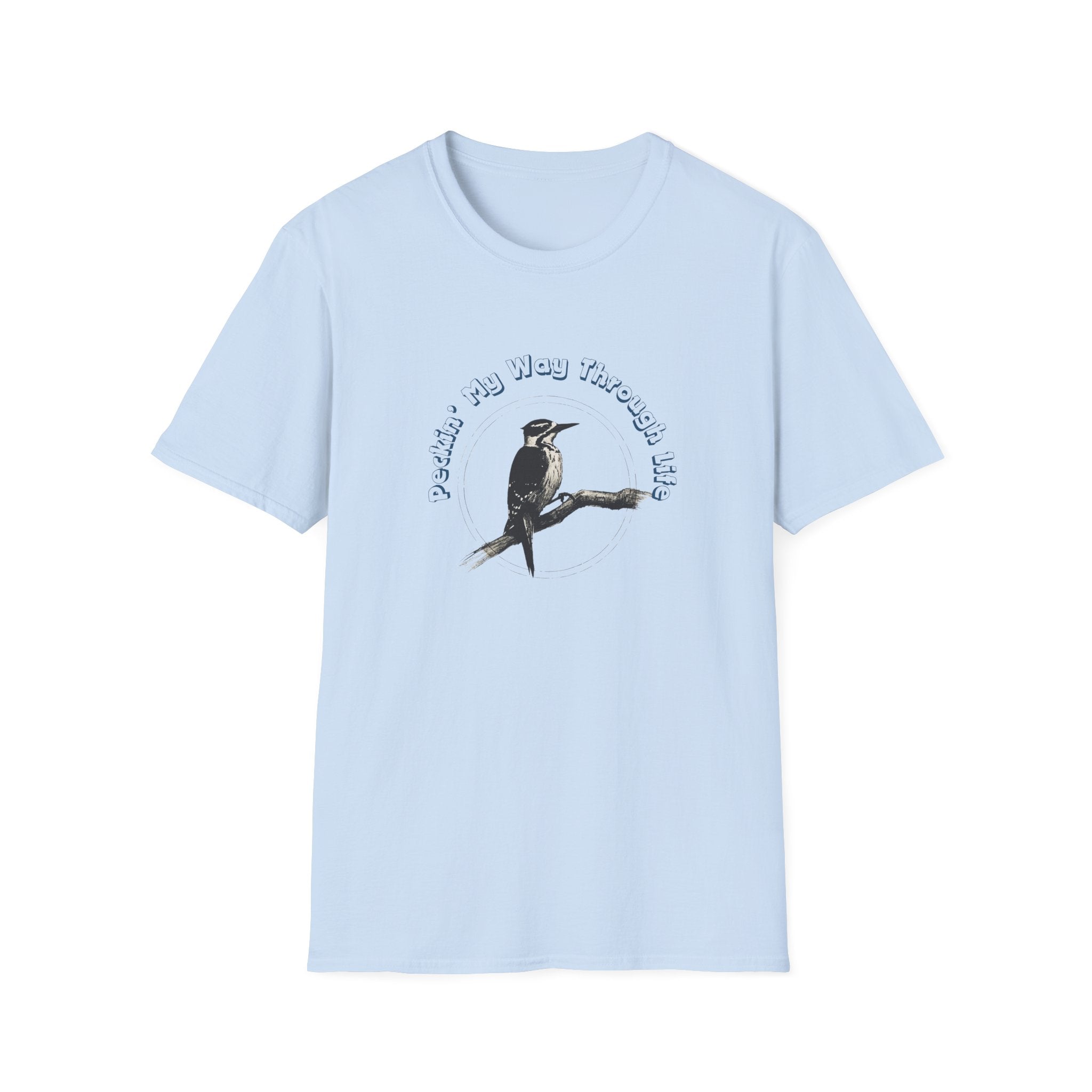 Peckin' My Way Through Life Unisex Softstyle T-Shirt