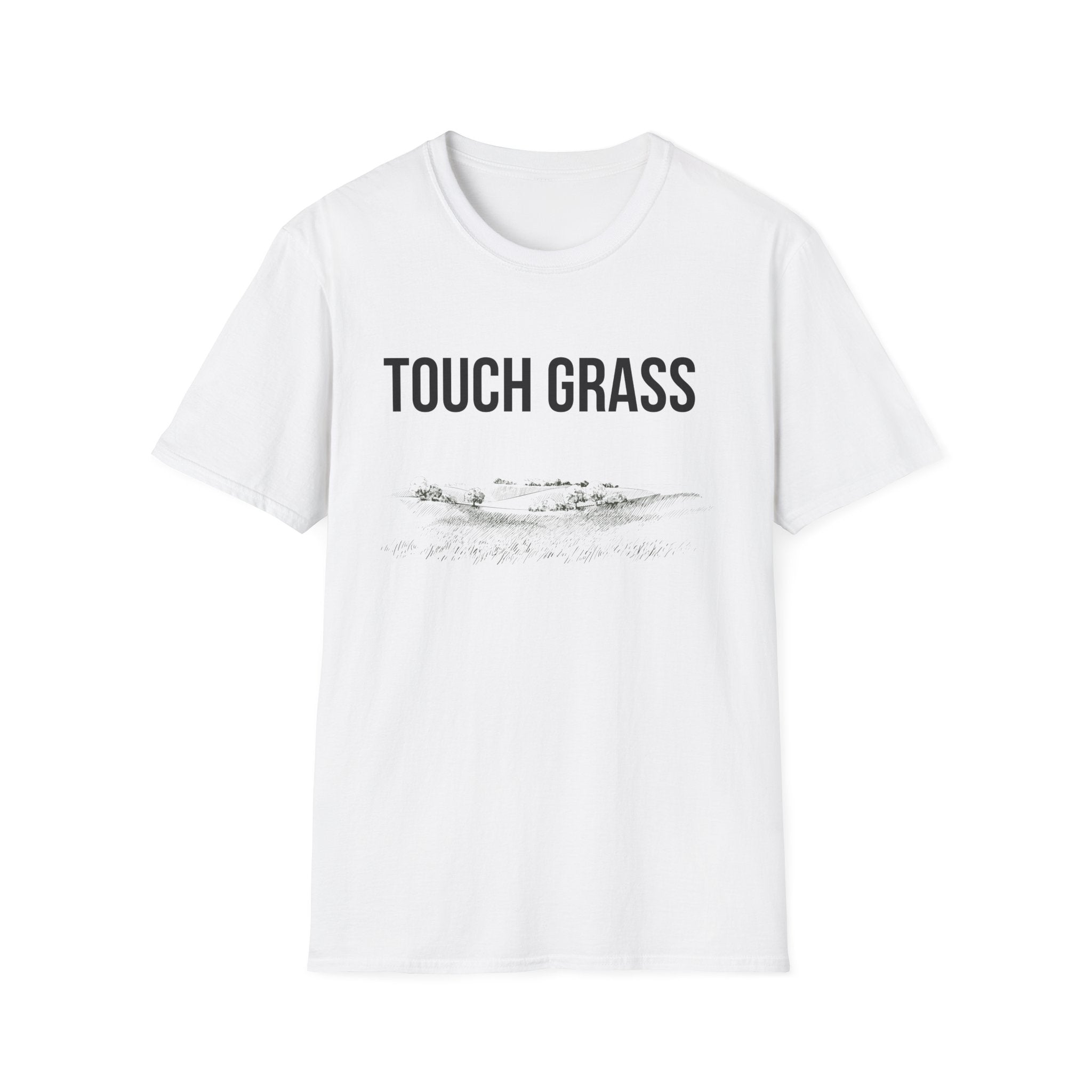 Touch Grass Unisex Softstyle T-Shirt