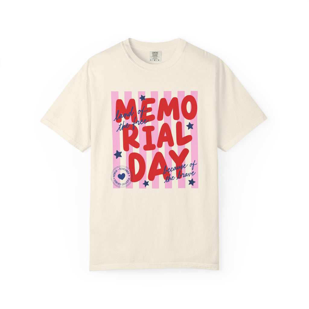 Memorial Day Land Of The Free T-Shirt