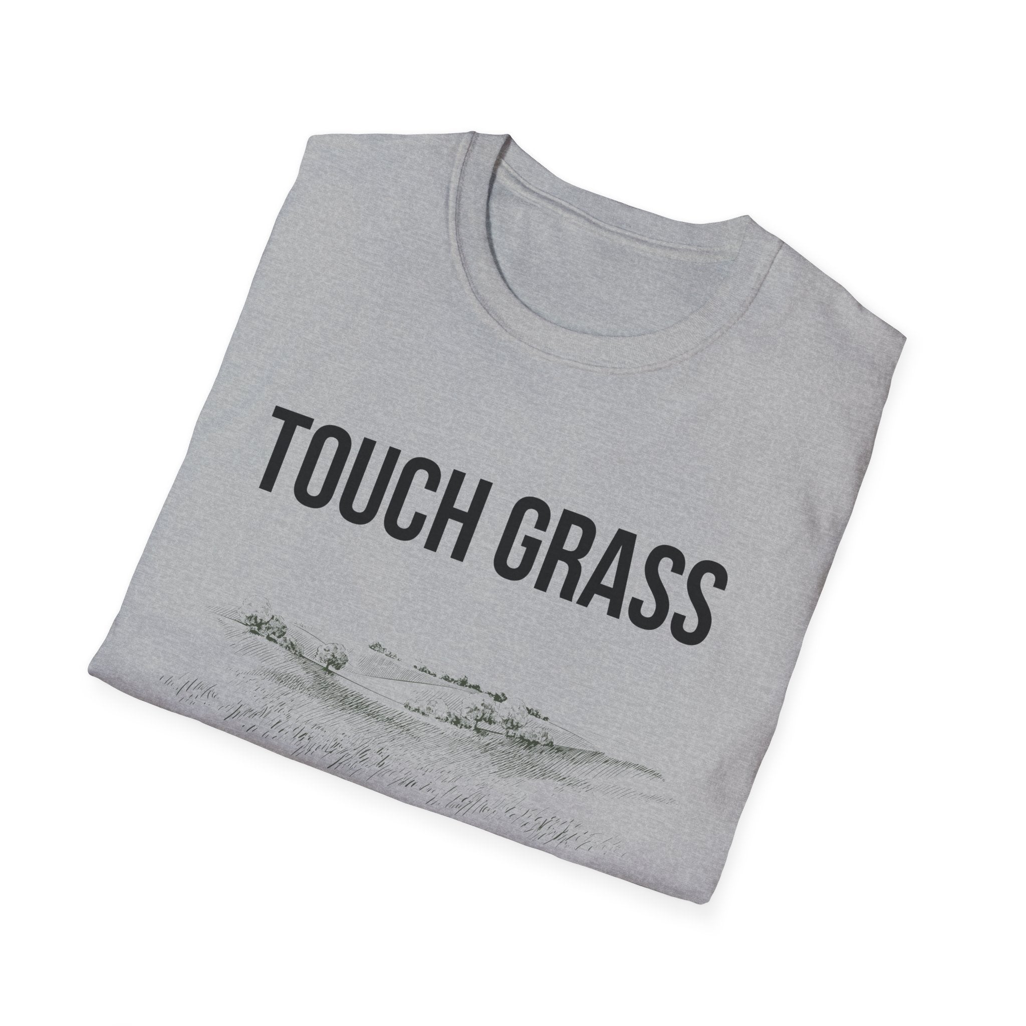 Touch Grass Unisex Softstyle T-Shirt