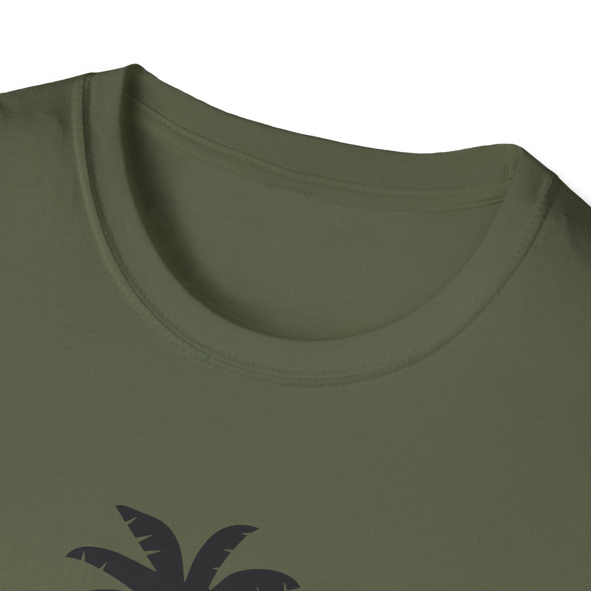 Retro Palm Tree Graphics Unisex Softstyle T-Shirt