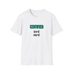 Certified Bird Nerd Unisex Softstyle T-Shirt