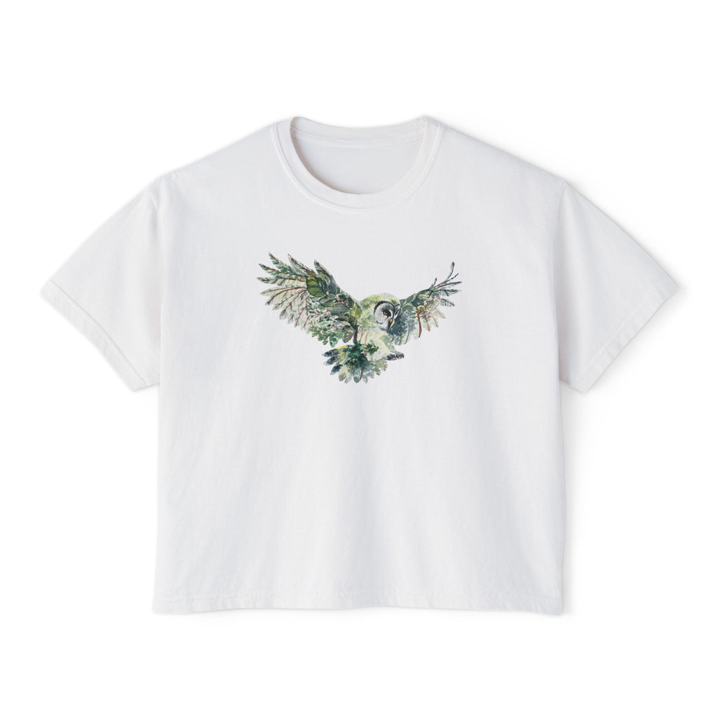 Soaring Eagle in Nature Women's Boxy Tee