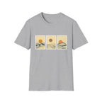 Trio Sun Sketch Unisex Softstyle T-Shirt