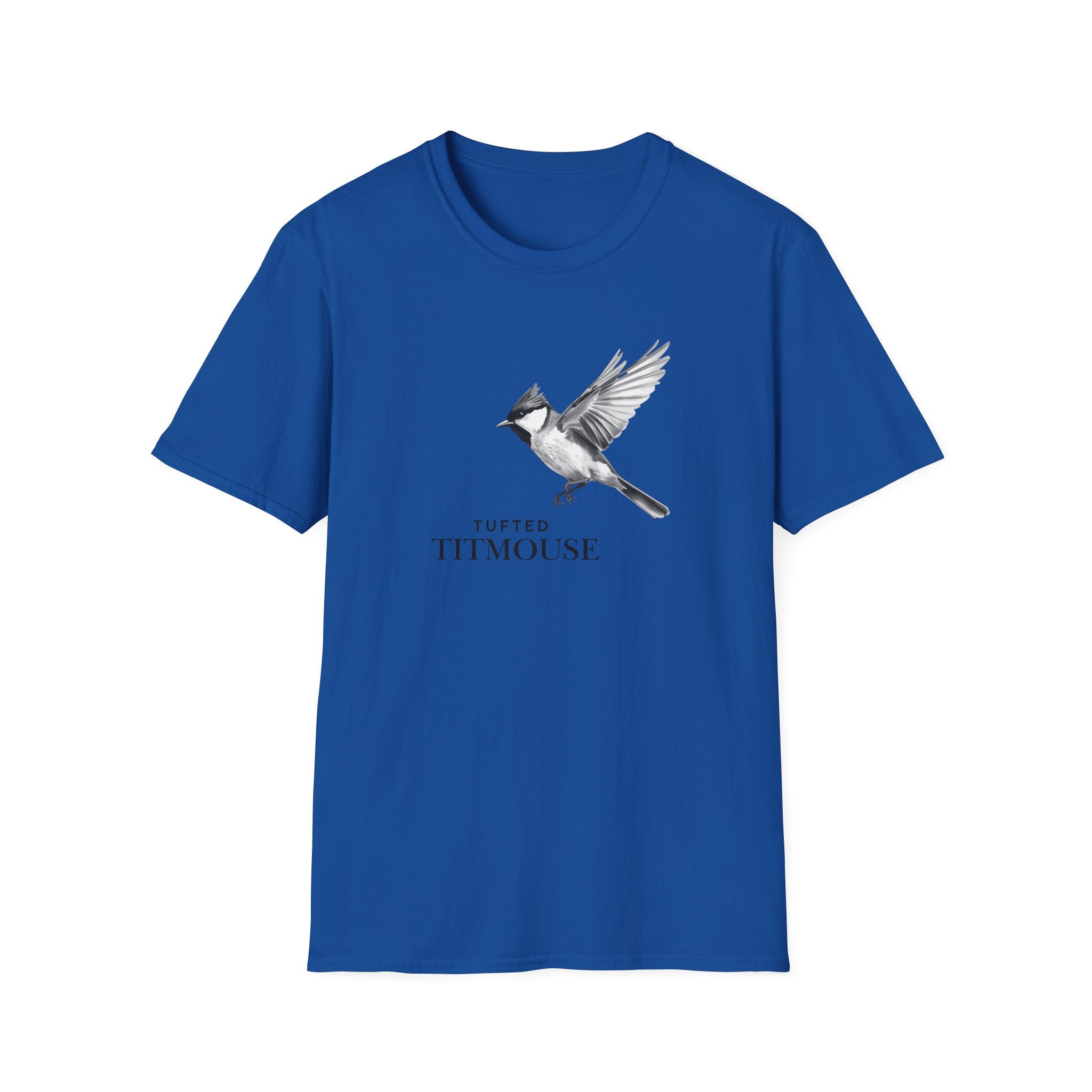 Tufted Titmouse Unisex Softstyle T-Shirt