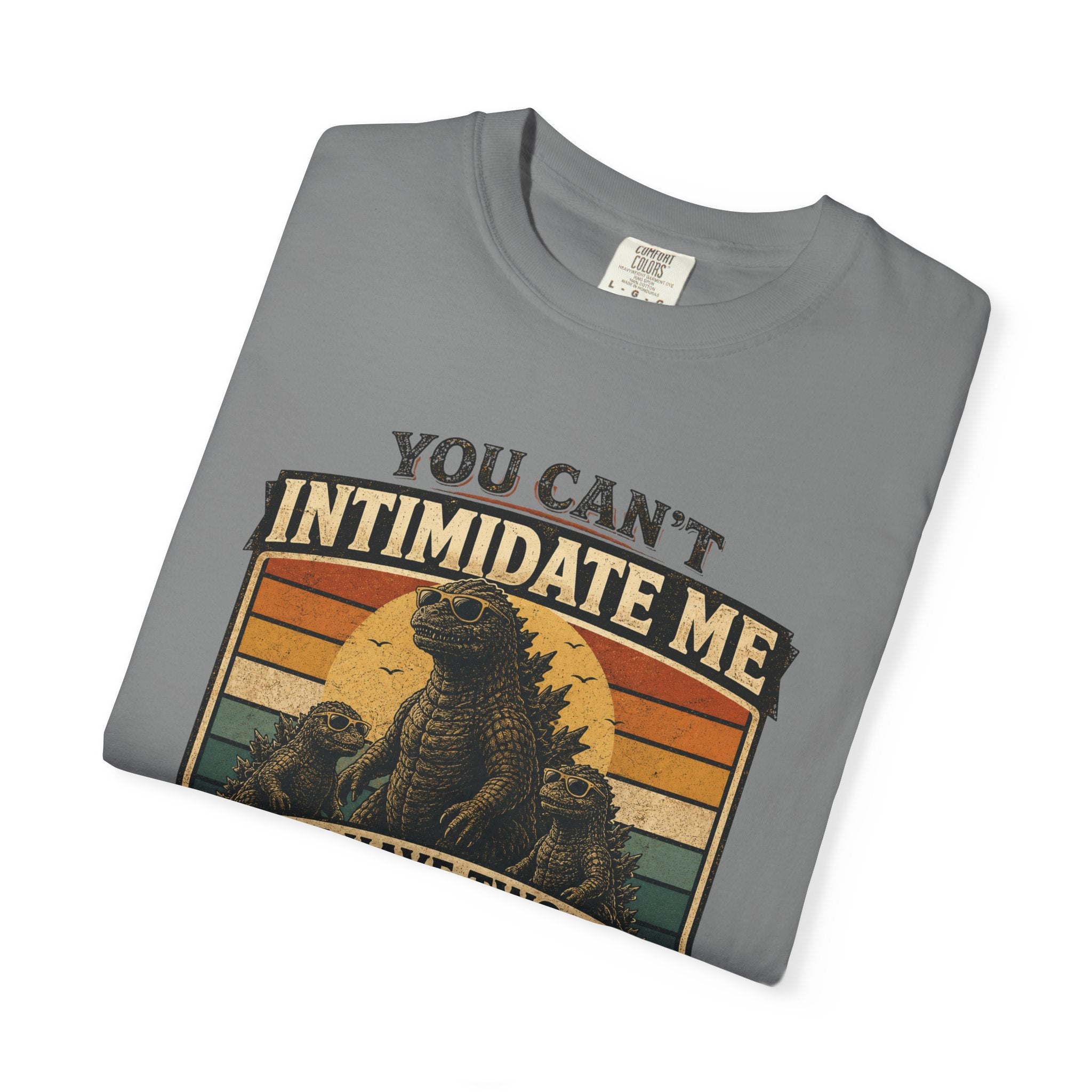 You Can't Intimidate Me I Have Two Daughters T-shirt