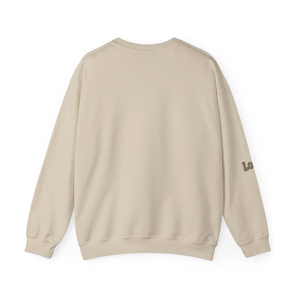 Mama "Love" Snake Skin Unisex Heavy Blend™ Crewneck Sweatshirt