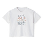 Packed My Whole Life Women's Boxy Tee