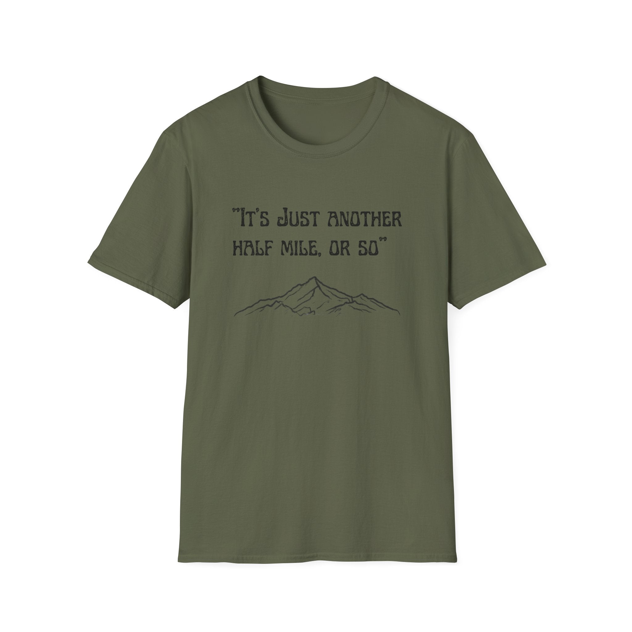 Just Another Half Mile Or So Unisex Softstyle T-Shirt