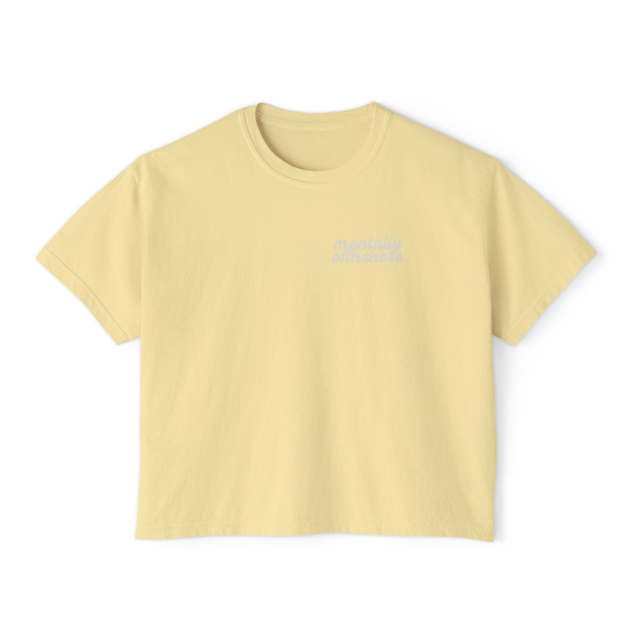 Mentally Offshore Women's Boxy Tee