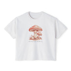 Stay Wild Little Mushroom Women's Boxy Tee