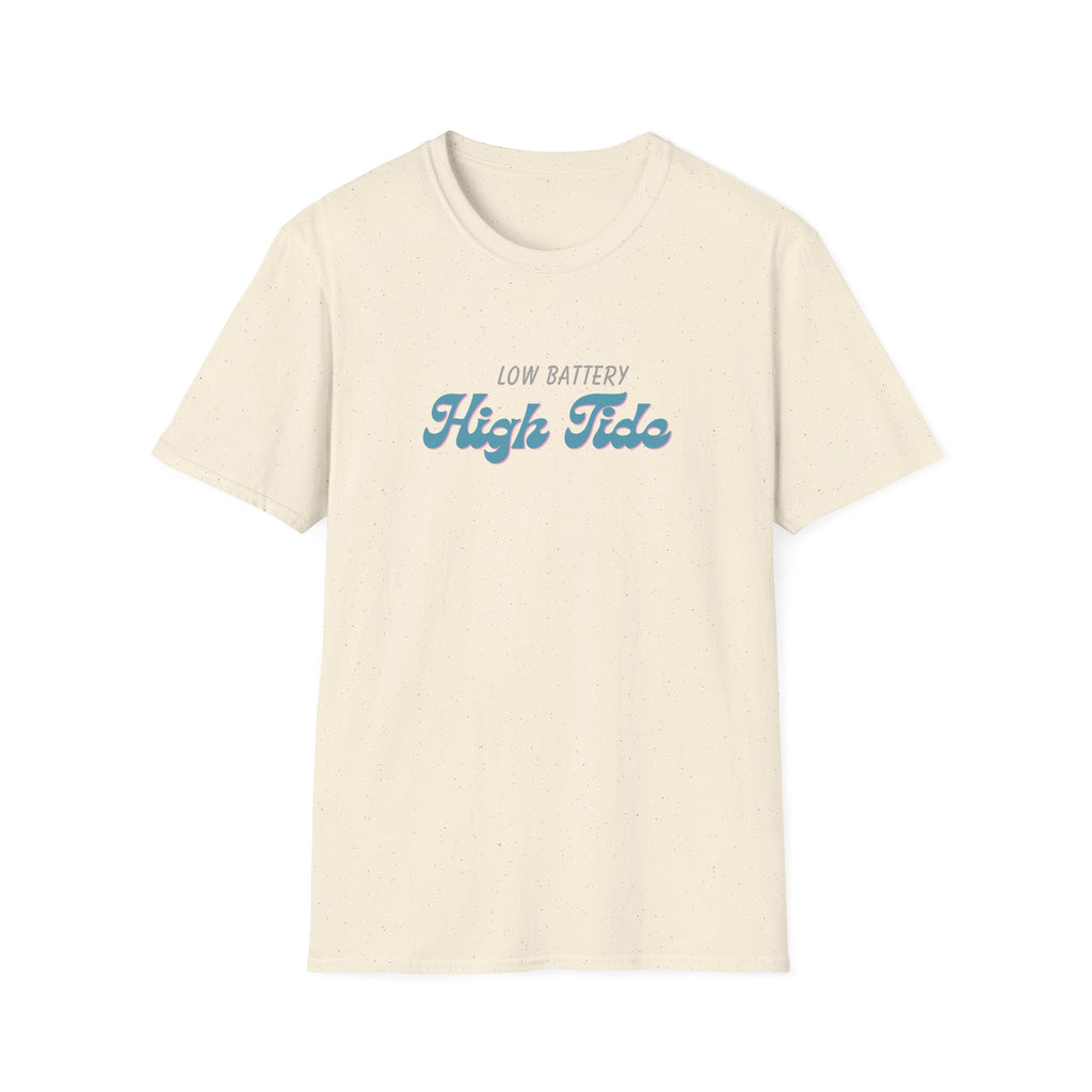 Low Battery High Tide Unisex Softstyle T-Shirt