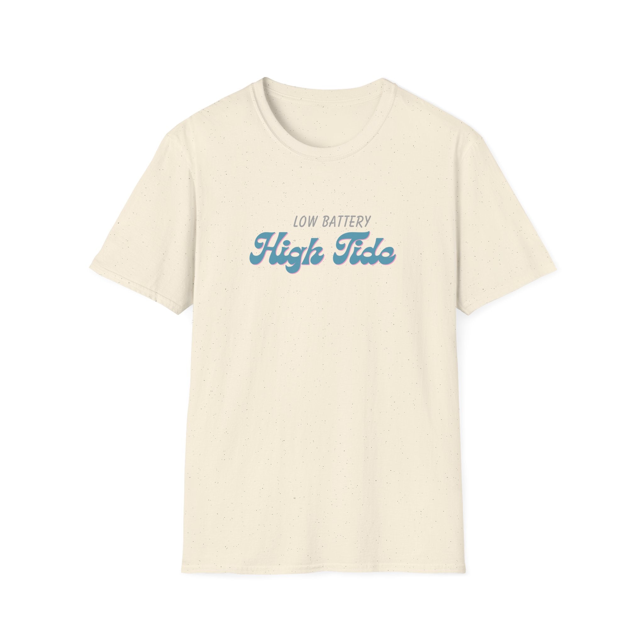 Low Battery High Tide Unisex Softstyle T-Shirt