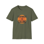 Everywhere Is Calling Graphics Unisex Softstyle T-Shirt