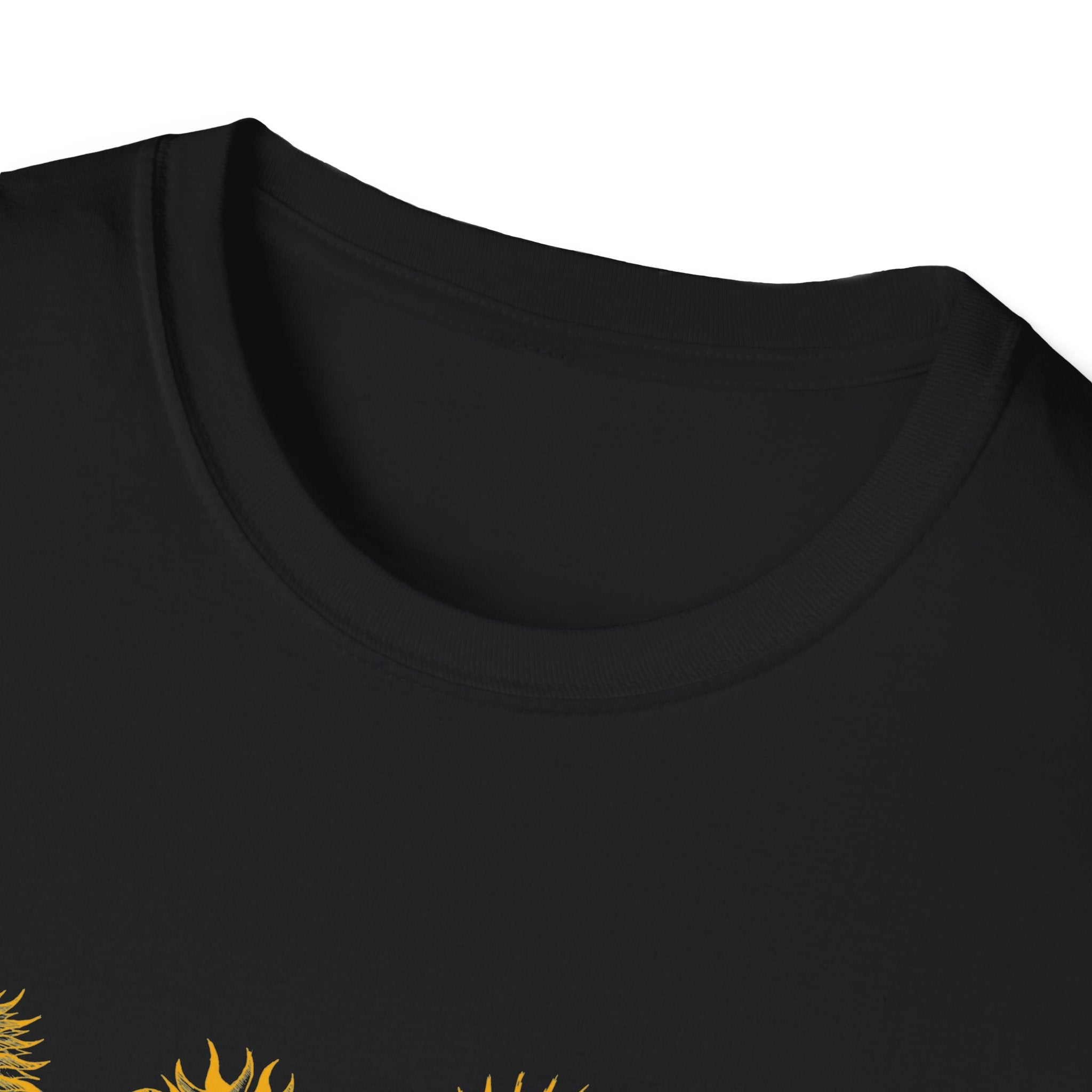 Sun and Waves Graphics Unisex Softstyle T-Shirt