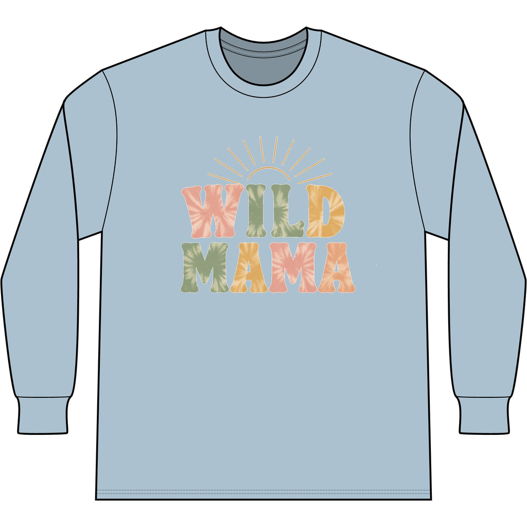 Wild Mama "Raising Wild Ones" Right Sleeve Tri Long