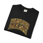 Wildflower Mama Retro Floral Design T-shirt